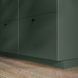 HAVSTORP Plinthe, vert profond, 220x8 cm