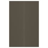 HAVSTORP Porte élément bas d'angle, 2pcs, brun-beige, 25x80 cm