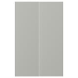 HAVSTORP Porte élément bas d'angle, 2pcs, gris clair, 25x80 cm