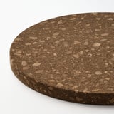 HEAT Sous-plat, brun foncé, 29 cm