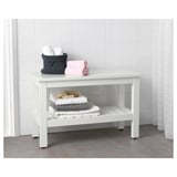 HEMNES Banc, blanc, 83 cm
