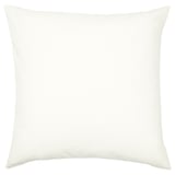 HJÄRTERÖ Housse de coussin, blanc cassé extérieur/intérieur, 65x65 cm