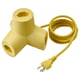 HORNFELS Rallonge, jaune, 1.8 m