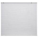 HORNVALLMO Store plissé, blanc/de haut en bas de bas en haut, 60x130 cm