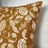 IDALINNEA Housse de coussin, brun jaune, 50x50 cm