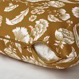 IDALINNEA Housse de coussin, brun jaune, 50x50 cm