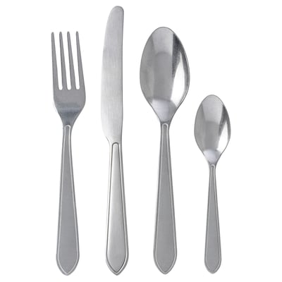 IDENTITET Ménagère 16 pièces, acier inoxydable