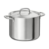 IKEA 365+ Faitout avec couvercle, acier inoxydable, 8.0 l