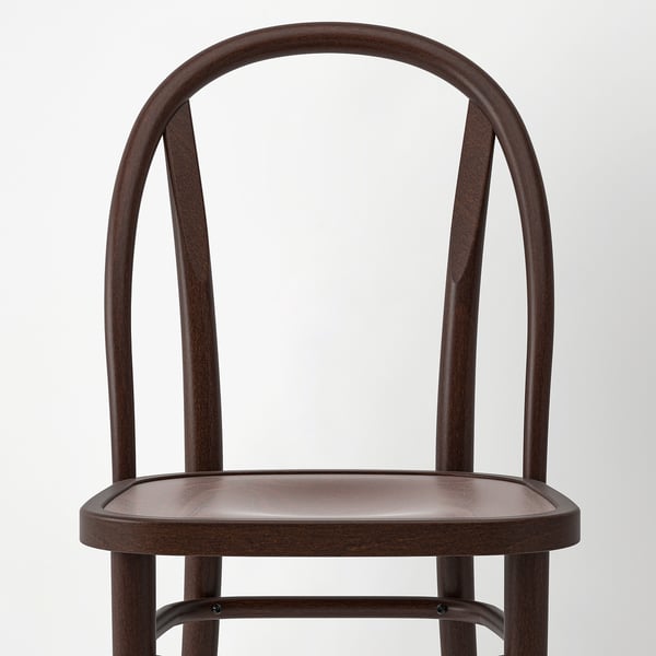 INGATORP / SKOGSBO Table et 4 chaises, noir/brun foncé, 155/215 cm