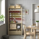 IVAR 1 section/range-bouteilles, pin, 89x30x179 cm