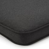 JÄRPÖN/DUVHOLMEN Coussin de chaise, extérieur, anthracite, 50x50 cm