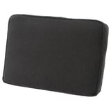 JÄRPÖN Housse pour coussin dossier, extérieur anthracite, 62x44 cm