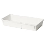 KACKLA Rangement extensible, blanc, 25-38x19 cm