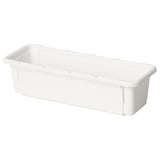 KACKLA Rangement extensible, blanc, 25-38x9 cm