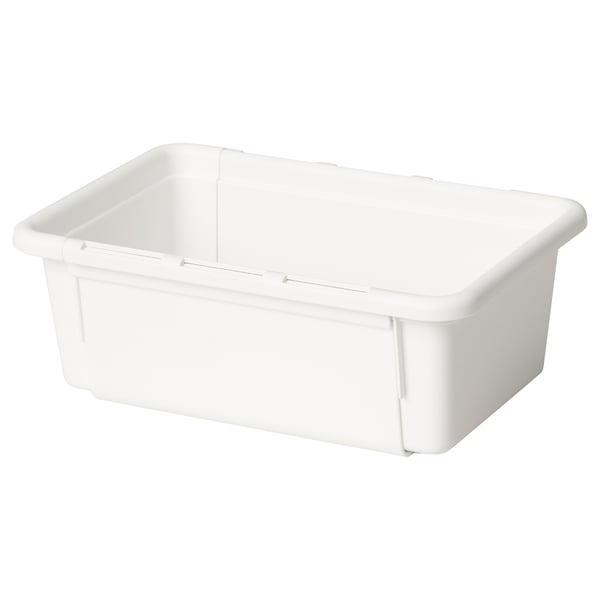 KACKLA Rangement extensible, blanc, 18-28x13 cm