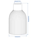 KAPKASTANJ Vase, blanc cassé, 15 cm