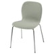 KARLPETTER Chaise, Gunnared vert clair/Sefast chromé