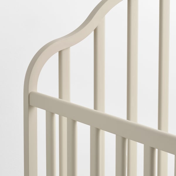 KATTUNGE Lit bébé, beige, 70x140 cm