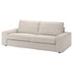 KIVIK Canapé 3 places, Gunnared beige