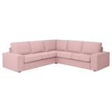 KIVIK Canapé d'angle, 4 places, Gunnared brun-rose clair