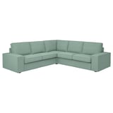 KIVIK Canapé d'angle, 4 places, Tallmyra vert clair