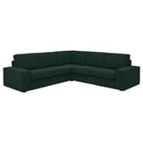 KIVIK Canapé d'angle, 4 places, Tallmyra vert foncé