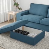 KIVIK Repose-pieds av rangement, Tallmyra bleu