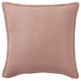 KLOTSTARR Housse de coussin, rose pâle, 50x50 cm