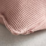 KLOTSTARR Housse de coussin, rose pâle, 50x50 cm
