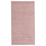 KNARDRUP Tapis, poils ras, rose pâle, 80x150 cm