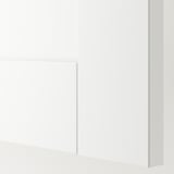 KNOXHULT Colonne avec porte, blanc avec cadre, 60x31x153 cm