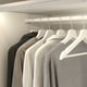 Support Tringle à Vêtements Pour IKEA PAX KOMPLEMENT - 2 Pièces Blanc - Fixation Facile Sans Perçage - Remplacement 130527