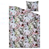 KORSKOVALL Housse de couette et 1 taie, multicolore/motif floral, 150x200/50x60 cm