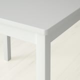 KRITTER Table enfant, blanc, 59x50 cm