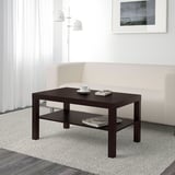LACK Table basse, brun noir, 90x55 cm