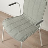 LÄKTARE Housse pour chaise, Gunnared vert clair