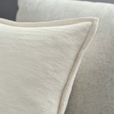 LAGERPOPPEL Housse de coussin, blanc cassé, 50x50 cm