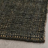 LANDBANA Tapis tissé à plat, vert foncé, 160x230 cm