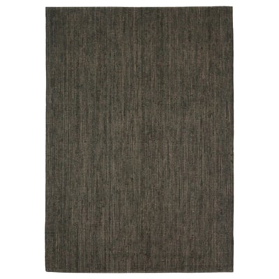 LANDBANA Tapis tissé à plat, vert foncé, 160x230 cm
