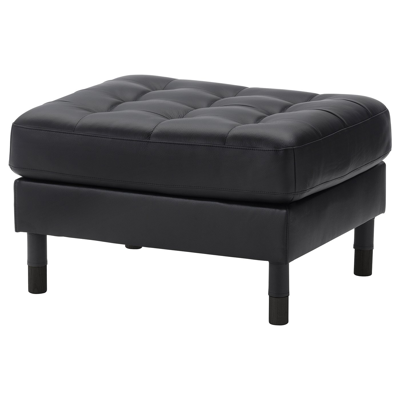 Repose-pieds IKEA LANDSKRONA 44x77 Cm – Grann/Bomstad – Noir/métal – Neuf