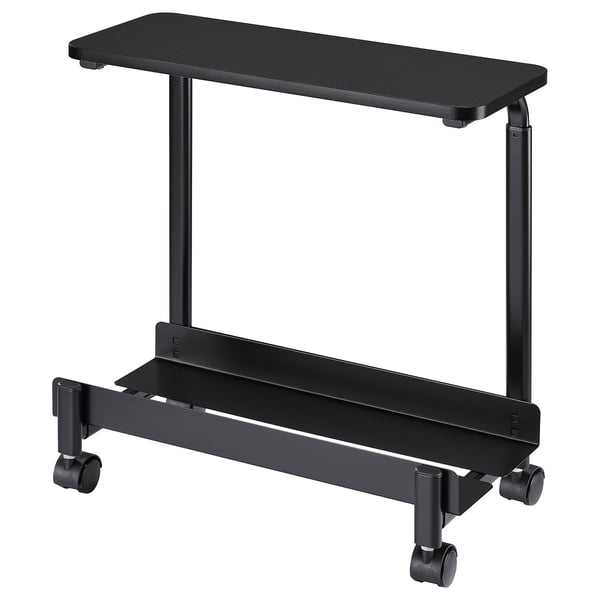 LÅNESPELARE Support tour ordinateur av tablette, noir, 50x27 cm