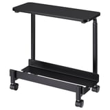 LÅNESPELARE Support tour ordinateur av tablette, noir, 50x27 cm