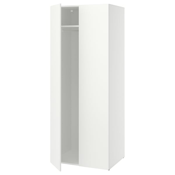 LASTARE Combinaison armoire, blanc, 80x62x200 cm