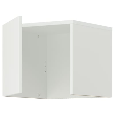 LASTARE Surmeuble avec porte, blanc, 40x42x36 cm