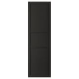 LERHYTTAN Porte, teinté noir, 60x200 cm