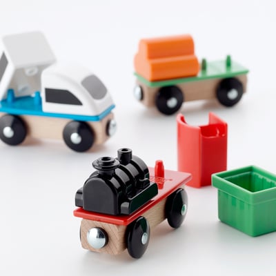 LILLABO Set pour train 3 pièces