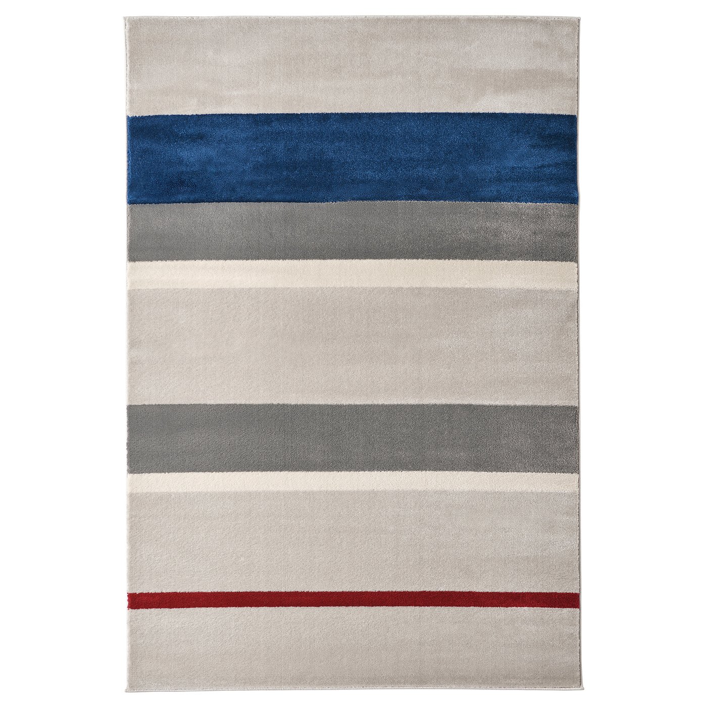 lillevorde tapis poils ras gris multicolore 133x195 cm ikea suisse