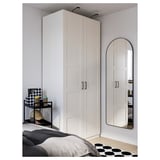 LINDBYN Miroir, noir, 60x170 cm