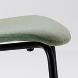 LISABO / KARLPETTER Table et 2 chaises, noir/Gunnared vert clair noir, 88x78 cm