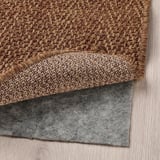 LYDERSHOLM Tapis tissé à plat, int/extérieur, brun moyen, 160x230 cm